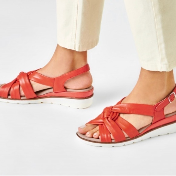 ARA Women WEDGE SANDAL SIZE 3 1/2 Uk and 5 1/2 US - Picture 6 of 14
